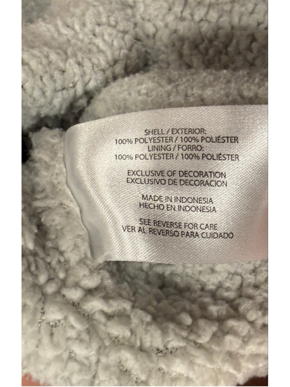 Orvis Classic Collection Men’s Gray Sherpa Fleece Lined 1/4 Zip Pullover Sz M - Picture 7 of 10